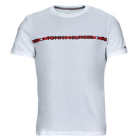 Textil Homem T-Shirt mangas curtas Tommy Hilfiger CN SS TEE LOGO Branco