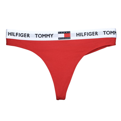 Outros tipos de lingerie Mulher Fios dental Tommy Hilfiger THONG Vermelho