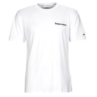 Textil Homem T-Shirt mangas curtas Tommy Jeans TJM CLSC LINEAR CHEST TEE Branco
