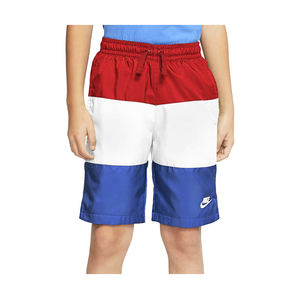 Textil Rapaz Shorts / Bermudas Nike  Branco