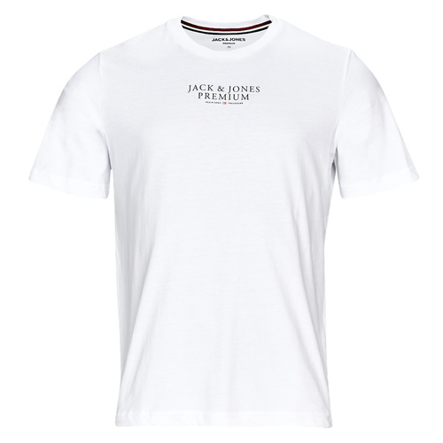 Textil Homem T-Shirt mangas curtas Camisolas e casacos de malha JPRBLUARCHIE SS TEE CREW NECK Branco