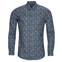 Textil Homem Camisas mangas comprida Artigos De Decoração JPRBLASCANDIC PRINT SHIRT L/S Multicolor