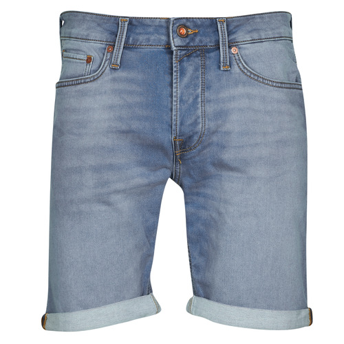 Textil Homem Shorts / Bermudas Theory V-neck cashmere hoodie JJIRICK JJICON SHORTS Azul