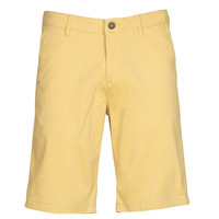 Textil Homem Shorts / Bermudas leopard-print linen shorts JPSTBOWIE JJSHORTS SOLID Amarelo