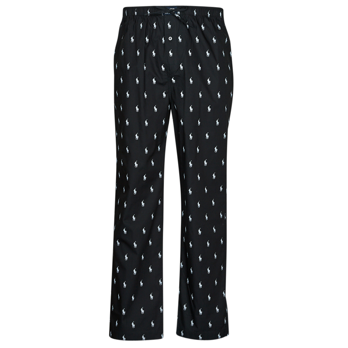 Textil Pijamas / Camisas de dormir Polo Ralph Lauren SLEEPWEAR-PJ PANT-SLEEP-BOTTOM Preto / Branco