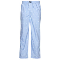 Textil Pijamas / Camisas de dormir Womens White Polo SLEEPWEAR-PJ PANT-SLEEP-BOTTOM Azul / Céu / Branco