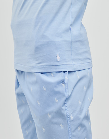 Polo Ralph Lauren 3 PACK CREW UNDERSHIRT Azul / Marinho / Azul / Céu