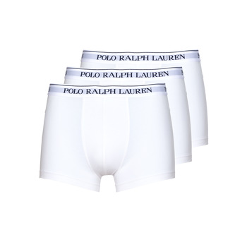 Roupa de interior Homem Boxer Polo Ralph Lauren TRUNK CLASSIC-3 PACK-TRUNK Branco