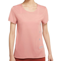 Textil Mulher T-shirts e Pólos nike Blanco  Rosa