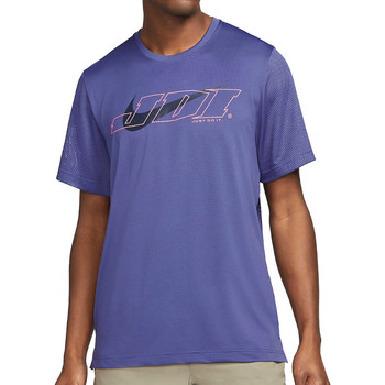 Textil Homem T-Shirt mangas curtas Nike  Violeta