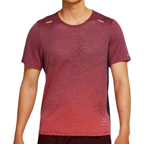 Textil greym T-shirts e Pólos Nike  Laranja