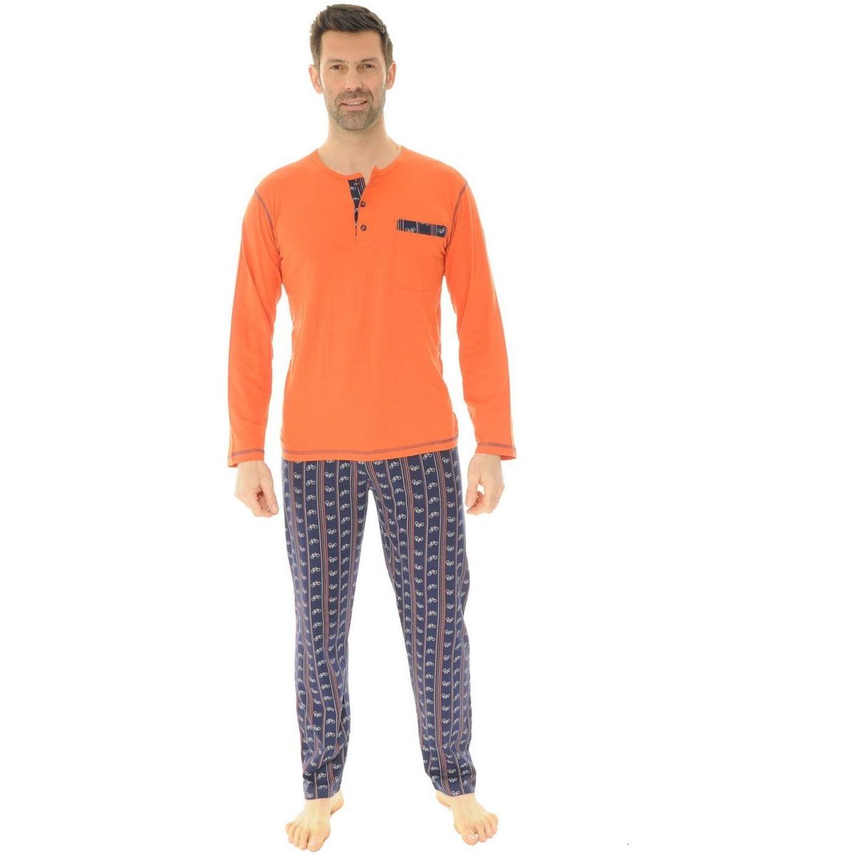 Textil Homem Pijamas / Camisas de dormir Christian Cane SHAD Laranja