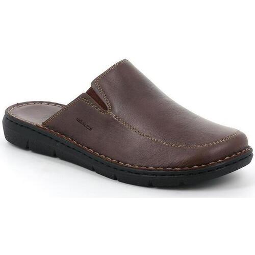 Sapatos Homem Chinelos Grunland DSG-CI2517 Castanho