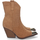 Sapatos Mulher Botins Woman Key MS5103 Castanho