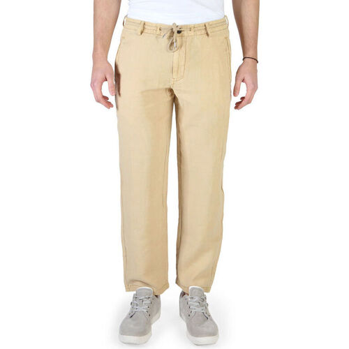 Textil Homem Calças Armani jeans - 3y6p56_6ndmz Castanho