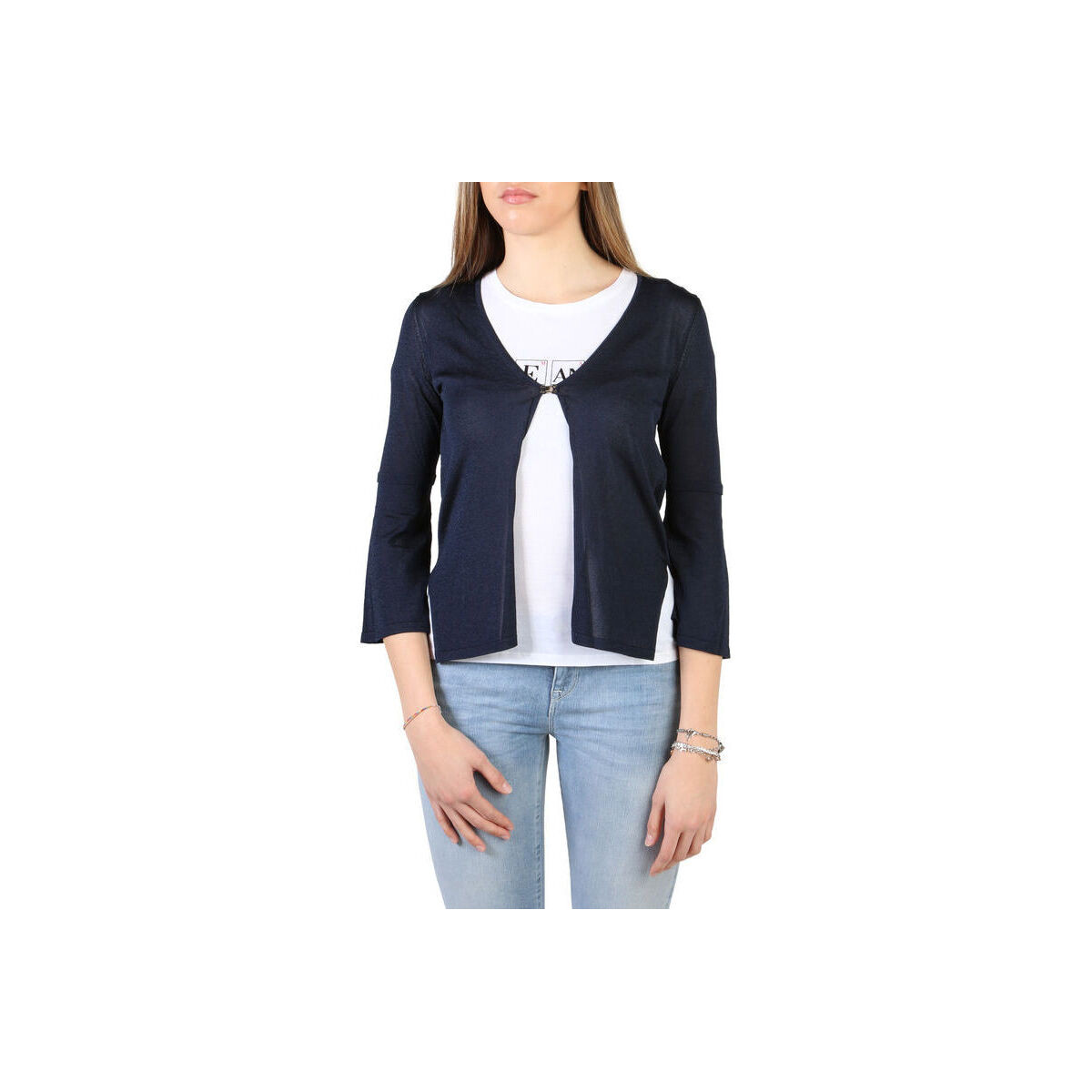 Textil Mulher camisolas Armani jeans - 3y5e2c_5m1xz Azul