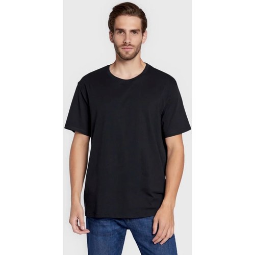 Textil Homem T-Shirt mangas curtas DKNY DKNY Sleepshirt T-shirt BR2C001023 Preto