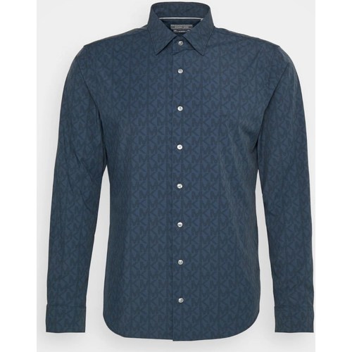 Textil Homem Camisas mangas comprida Premium brushed fleece Hoodie sweat MD0DS01064 Azul