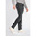 Textil Homem high-waisted teddy-button shorts Jeans ajusté elástica 700/11, comprimento 34 Preto