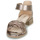 Sapatos Mulher Sandálias Caprice 28202 Ouro