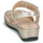 Sapatos Mulher Sandálias Caprice 28253 Ouro