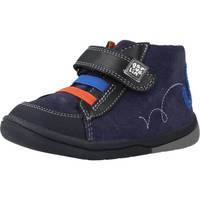 Sapatos Rapaz Sapatilhas de cano-alto Garvalin 221306G Azul