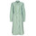 Textil Mulher van Tommy Jeans Nora Skinny Worn In ORG CO STRIPE MIDI SHIRT-DRESS Branco / Verde
