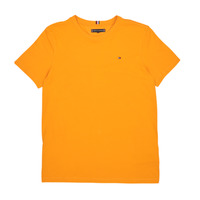 Textil Rapaz T-Shirt mangas curtas Tommy Hilfiger ESSENTIAL COTTON Amarelo