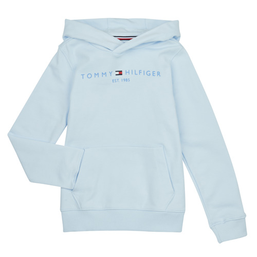 Textil Criança Sweats Tommy C87 Hilfiger U ESSENTIAL HOODIE Azul