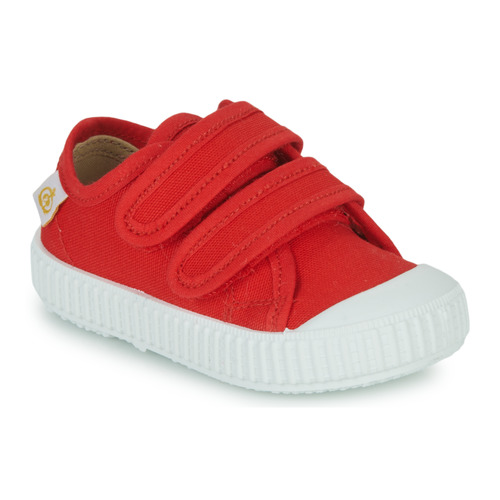 Sapatos Criança Sapatilhas Quadros / telas MINOT Vermelho