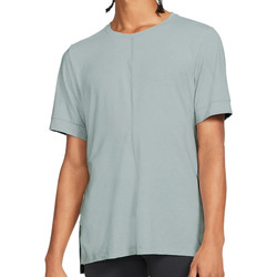 Textil Mulher T-Shirt tops mangas curtas Nike  Cinza