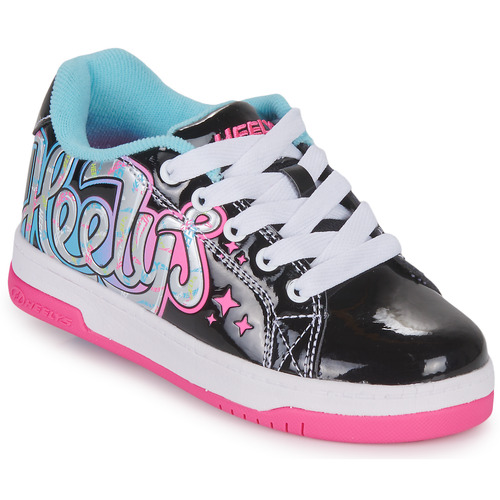 Sapatos Rapariga Adidas AEROKNIT TEE GQ9430 Heelys SPLIT Preto / Multicolor