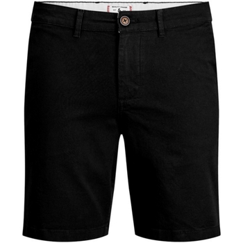 Textil Rapaz Shorts / Bermudas Jack & Jones 12212400 JPSTBASIC CHINO SHORTS AKM JNR BLACK Preto