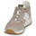 Sapatos Mulher Sapatilhas Geox D BULMYA Bege / Branco / Ouro