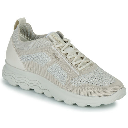 Sapatos Mulher Sapatilhas Geox D SPHERICA Bege