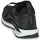 Sapatos Homem Sapatilhas Emporio Armani Black Tricot 7 Lines Tracksuit X8X113 Preto / Branco