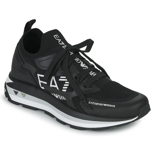 Sapatos Homem Sapatilhas Emporio ARMANI Pre-Owned EA7 X8X113 Preto / Branco