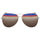 Relógios & jóias Mulher óculos de sol Salvatore Ferragamo Óculos escuros femininos  SF172S-745 ø 60 mm Multicolor
