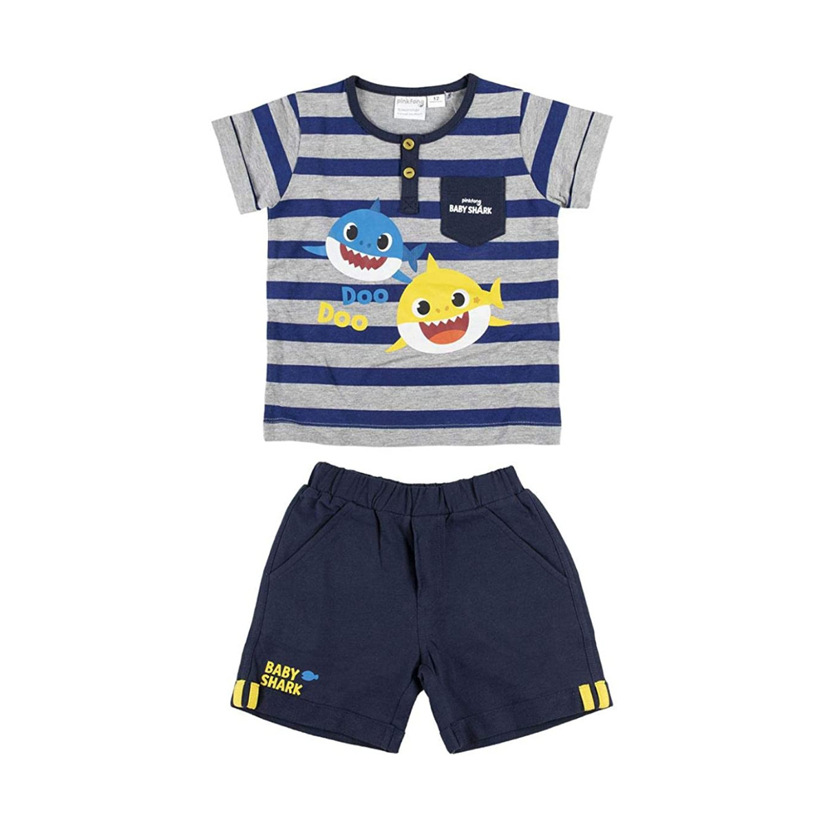 Textil Criança Pijamas / Camisas de dormir Baby Shark 2200006959 Azul