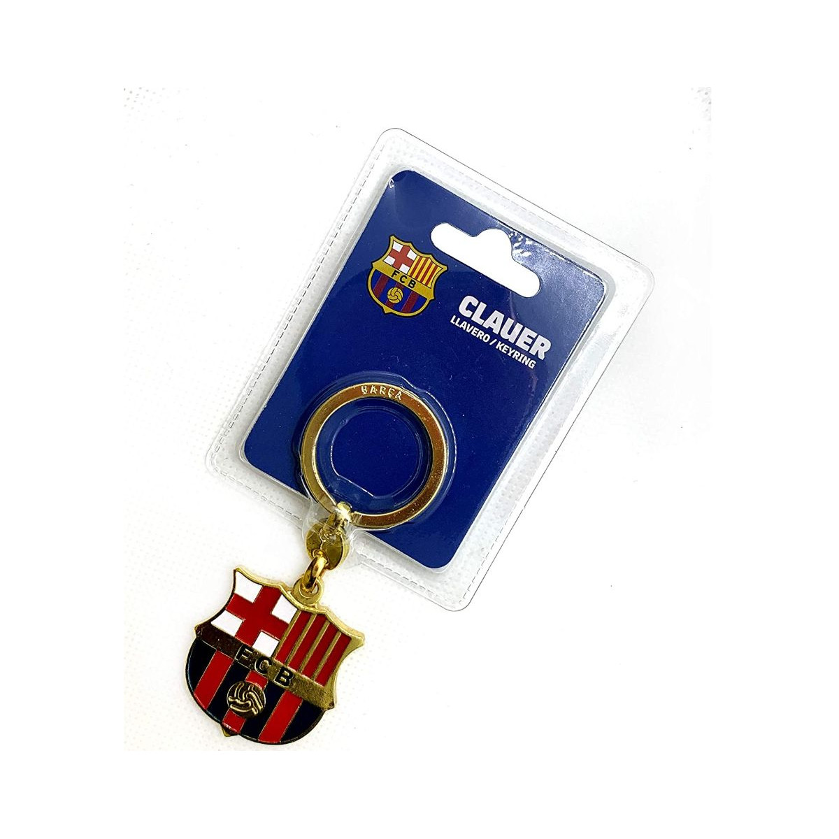 Acessórios Porta-chaves Fc Barcelona B6006 Ouro