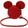 Malas Bolsa tiracolo Disney 71387 Vermelho