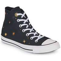 Sapatos Mulher Fronha de almofada Converse CHUCK TAYLOR ALL STAR HI Preto / Amarelo / Branco