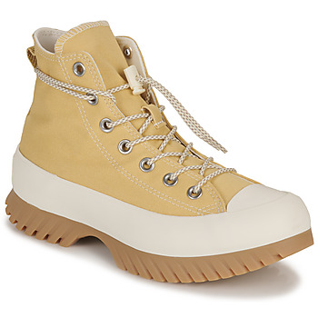 Sapatos Mulher Sapatilhas de cano-alto converse Branco CHUCK TAYLOR ALL STAR LUGGED 2.0 SUMMER UTILITY-TRAILHEAD GOLD/B Amarelo