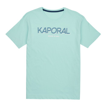 Textil Rapaz T-Shirt mangas curtas Kaporal PIRAN ESSENTIEL Azul / Céu