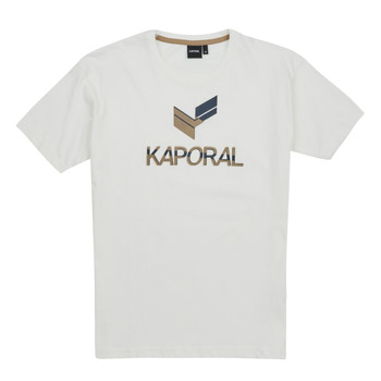 Textil Rapaz T-Shirt mangas curtas Kaporal PUCK DIVERSION Branco