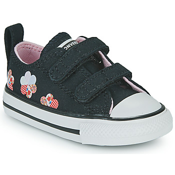 Sapatos Rapariga Sapatilhas Converse CHUCK TAYLOR ALL STAR 2V OX Preto / Multicolor