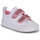 Sapatos Rapariga Sapatilhas Converse CHUCK TAYLOR ALL STAR 2V EASY-ON GLITTER STRAP OX Branco / Rosa