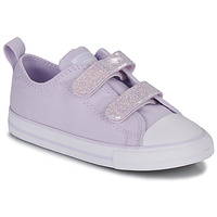 Sapatos Criança Sapatilhas Converse CHUCK TAYLOR ALL STAR 2V EASY-ON GLITTER OX Violeta