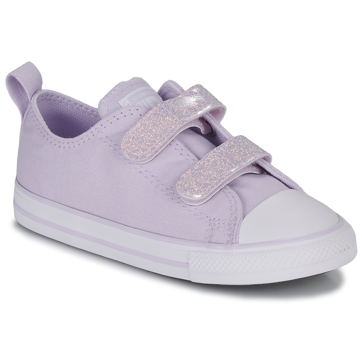 Sapatos Criança Sapatilhas Paradise Converse CHUCK TAYLOR ALL STAR 2V EASY-ON GLITTER OX Violeta