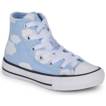 Sapatos Criança Sapatilhas de cano-alto Converse CHUCK TAYLOR ALL STAR CLOUDY HI Azul / Branco